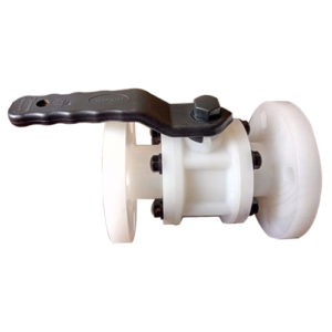 PVDF-BALL-VALVE-FLANGE-END