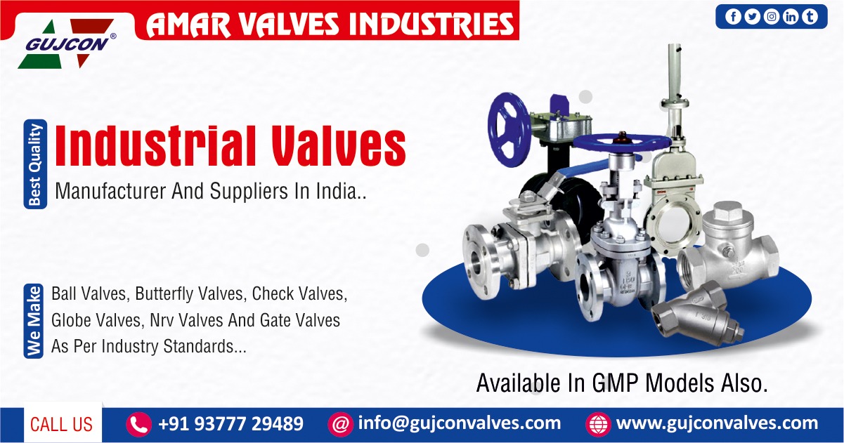 Industrial Valves Manufacturer in Ahmedabad