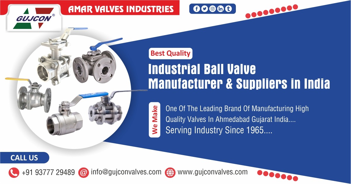 Ball Valve manufacturer and suppliers in Ahmedabad