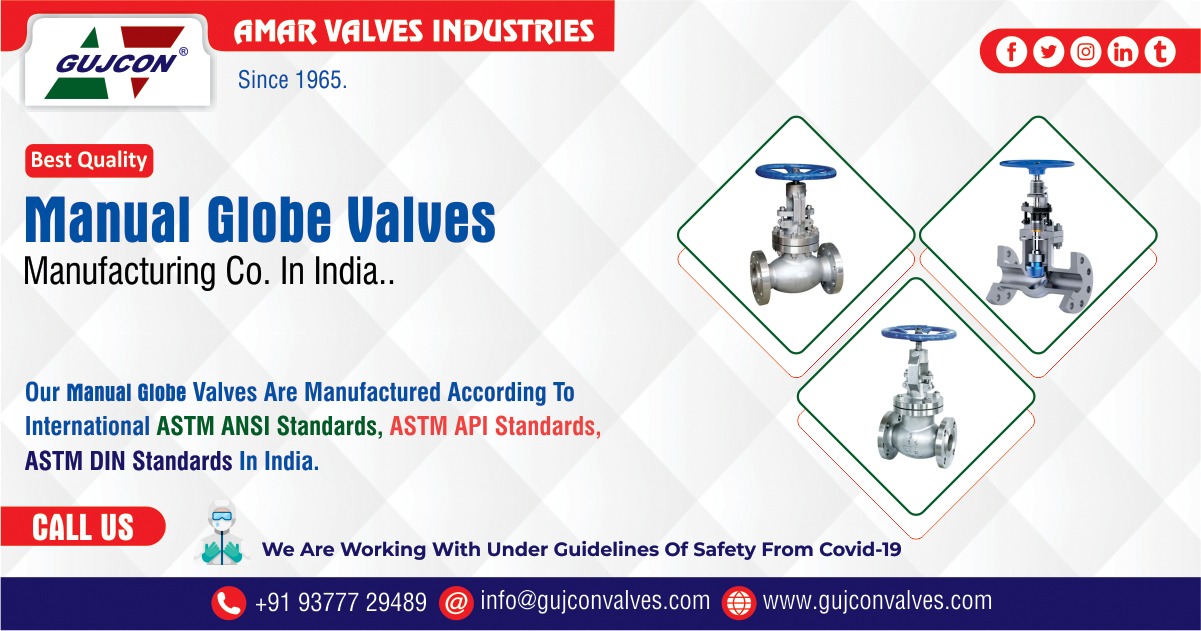 Manual Globe Valve manufacturer and supplier- Amar Valve