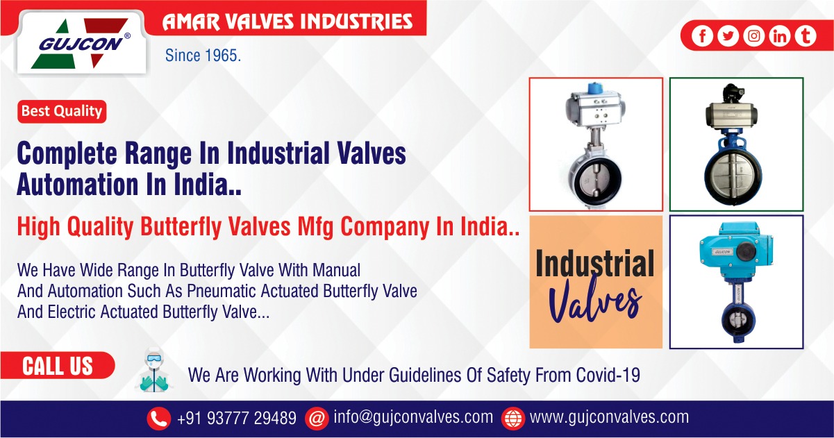 butterfly valve manufacturer & Suppliers in ahmedabad